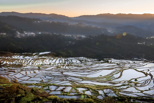 哀牢山紅河梯田