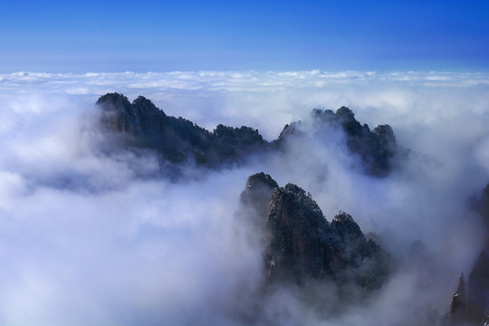 黃山西海云海