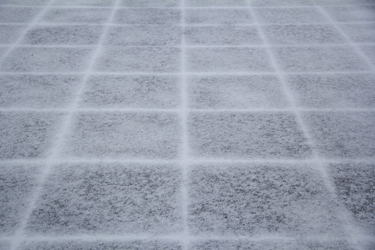 雪地方格