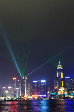 香港繁華夜景