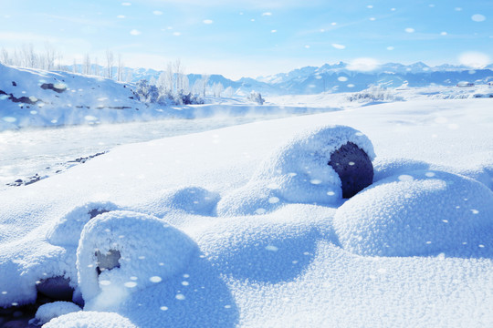 冬雪風(fēng)景