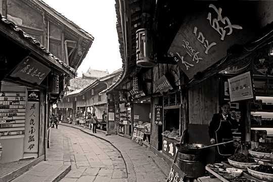 古蜀第一鎮(zhèn)黃龍溪的老房子
