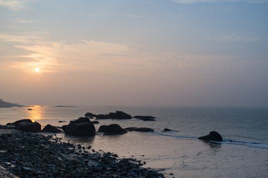 海邊日出
