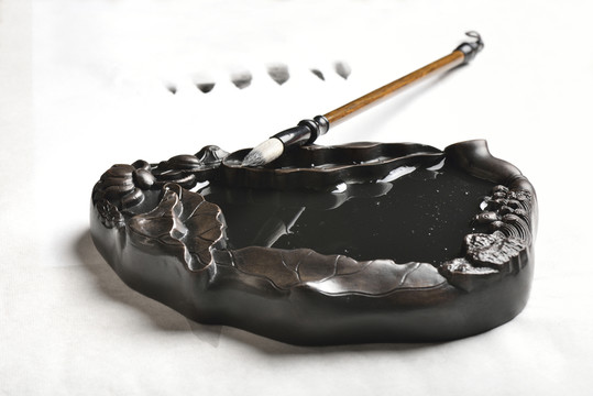 毛筆 硯