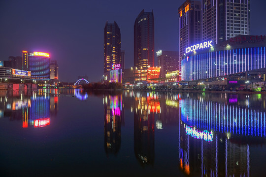 濰坊白浪河之夜