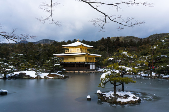 日本風光 鹿苑寺