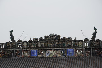 陳家祠屋頂?shù)袼? loading=