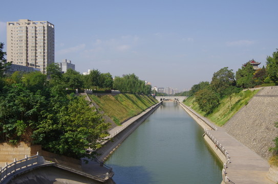 西安明代古城墻東南城角