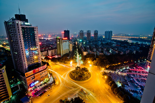 南寧 西園轉(zhuǎn)盤(pán) 夜景