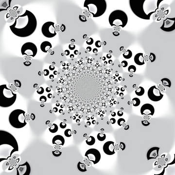 夢(mèng)幻花紋圖案 TIF無(wú)分層