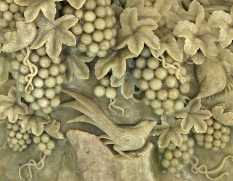 精美浮雕石材藝術(shù)畫玉石工藝雕刻