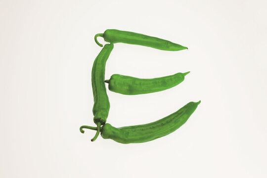 英文字母 辣椒 蔬菜