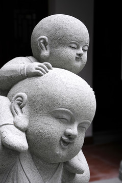 廈門進(jìn)明寺 石雕佛像