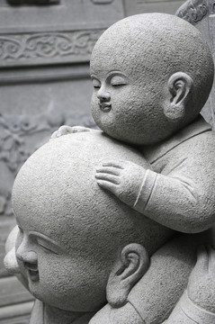 廈門(mén)進(jìn)明寺 石雕佛像