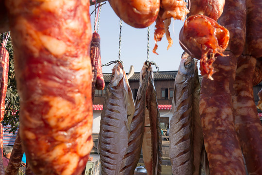 年貨 臘魚臘肉臘腸