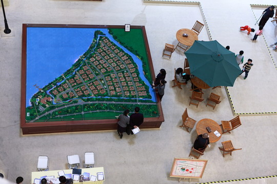 樓盤中廳展示