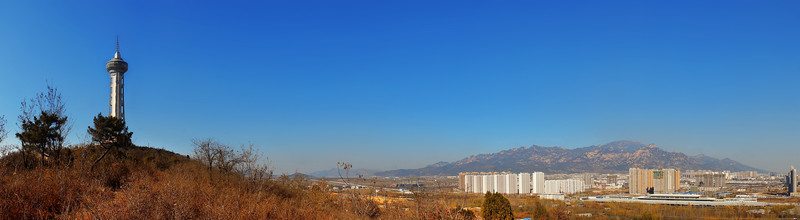 泰安城市新區(qū)寬屏風(fēng)光