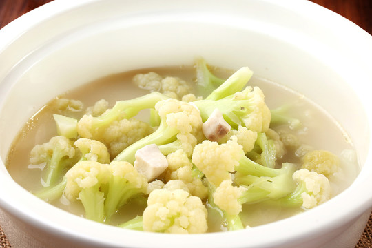 鮮魚肉煮有機(jī)花菜