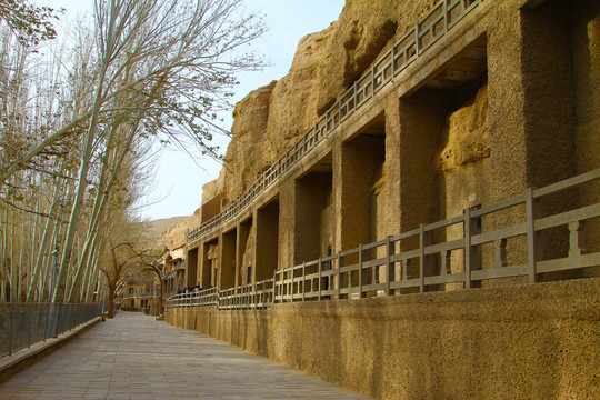 沙漠中建筑