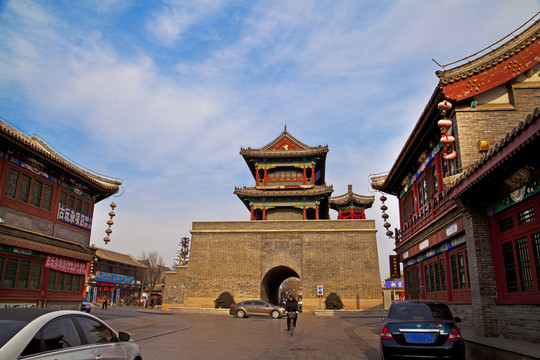 山海關(guān)鼓樓 古城
