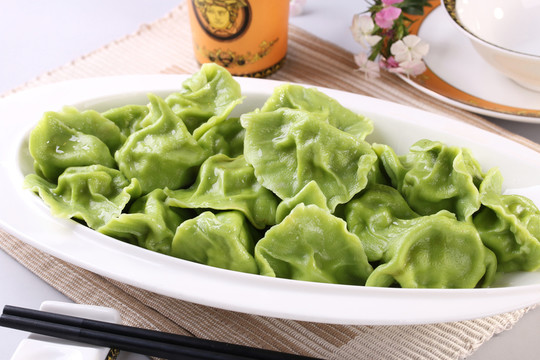 翡翠三鮮水餃
