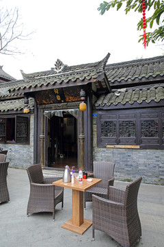 成都寬窄巷子街景