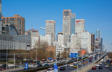 北京城市建筑 北京建外SOHO