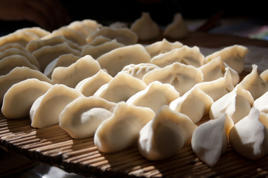 中國北方春節(jié)面食餃子