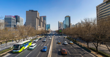 北京建國(guó)路高清全景圖