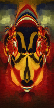 抽象畫(huà) 油畫(huà)