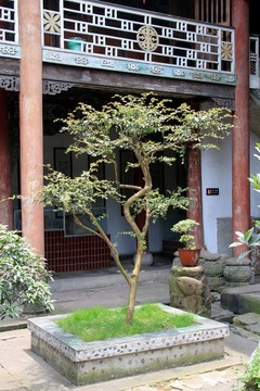 中國(guó)古建筑敘永春秋祠