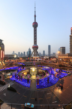 東方明珠夜景