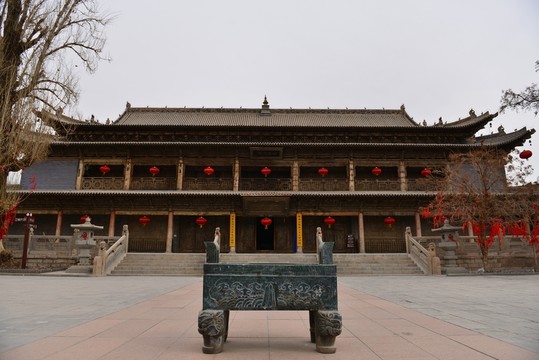 張掖大佛寺大佛殿