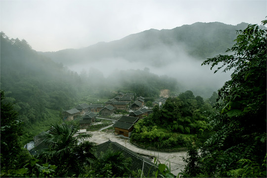 仡老族民居建筑