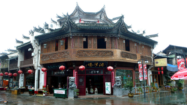 屯溪老街德陽樓