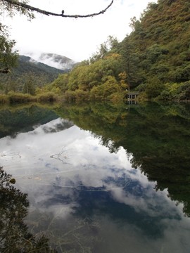 四川九寨溝神仙池景區(qū)