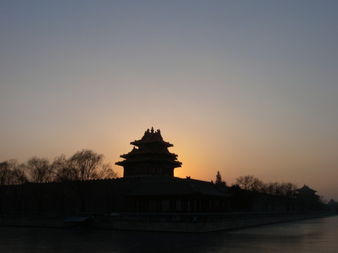 北京故宮角樓