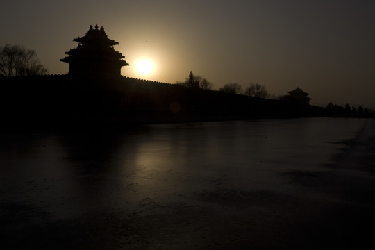 北京故宮角樓