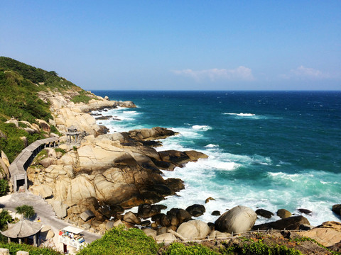 海南三亞蜈支洲島