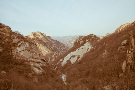 柔軟的山