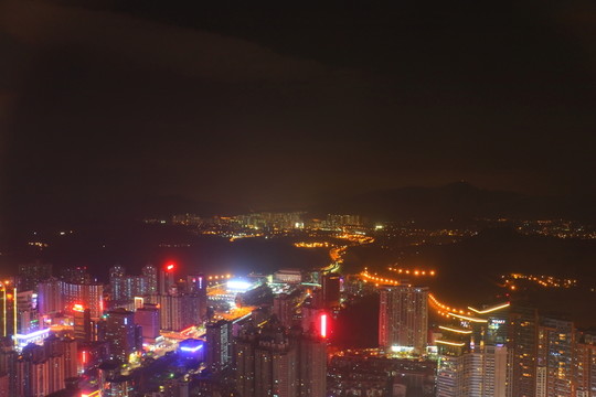 深圳地王大廈夜景