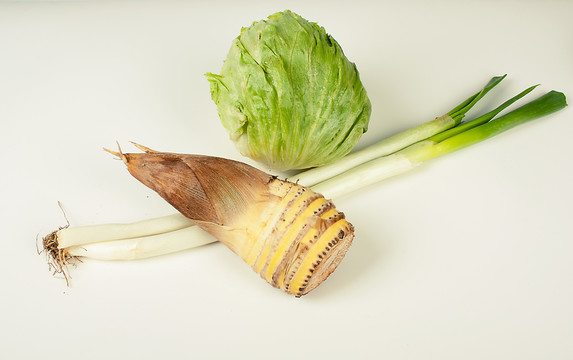 蔬菜 大蔥 冬筍