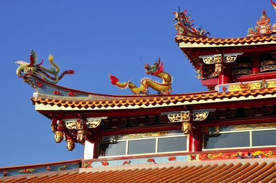 閩南泉州傳統(tǒng)建造屋檐