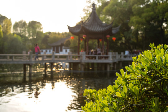 南翔古漪園 九曲橋