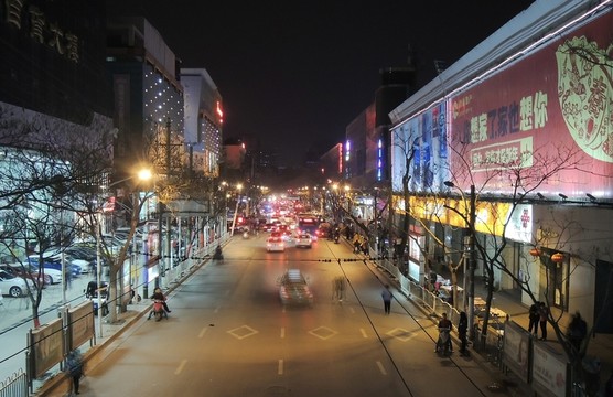 城市 街道 夜色