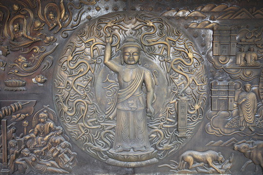 佛像浮雕