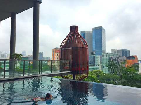 新加坡酒店露天泳池