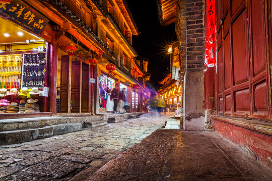 麗江夜景
