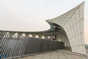 體育館建筑外墻