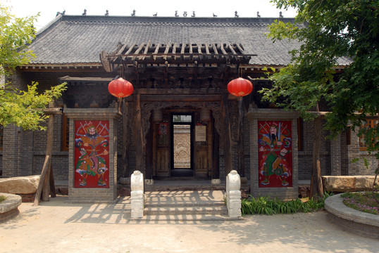 別墅 古建筑 大門(mén)